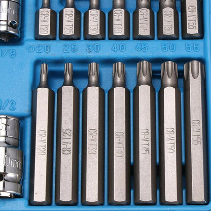 Flag Village Auto Tools Set Of 40 Sets Of Hexagonal Bit Head Auto Repair Tools Star Spline Screwdriver Set