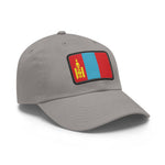 Flag Village Mongolia Flag Hat Cap with Leather Patch