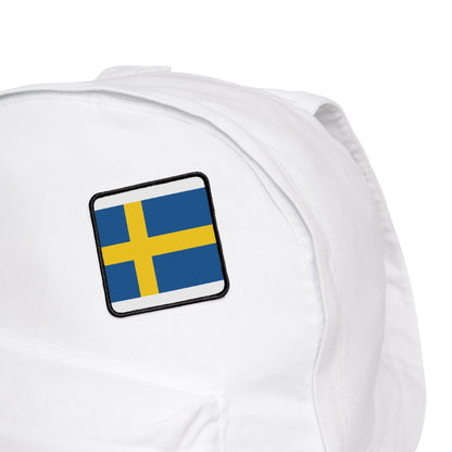 Flag Village Sweden Flag Embroidery Iron-On Patches