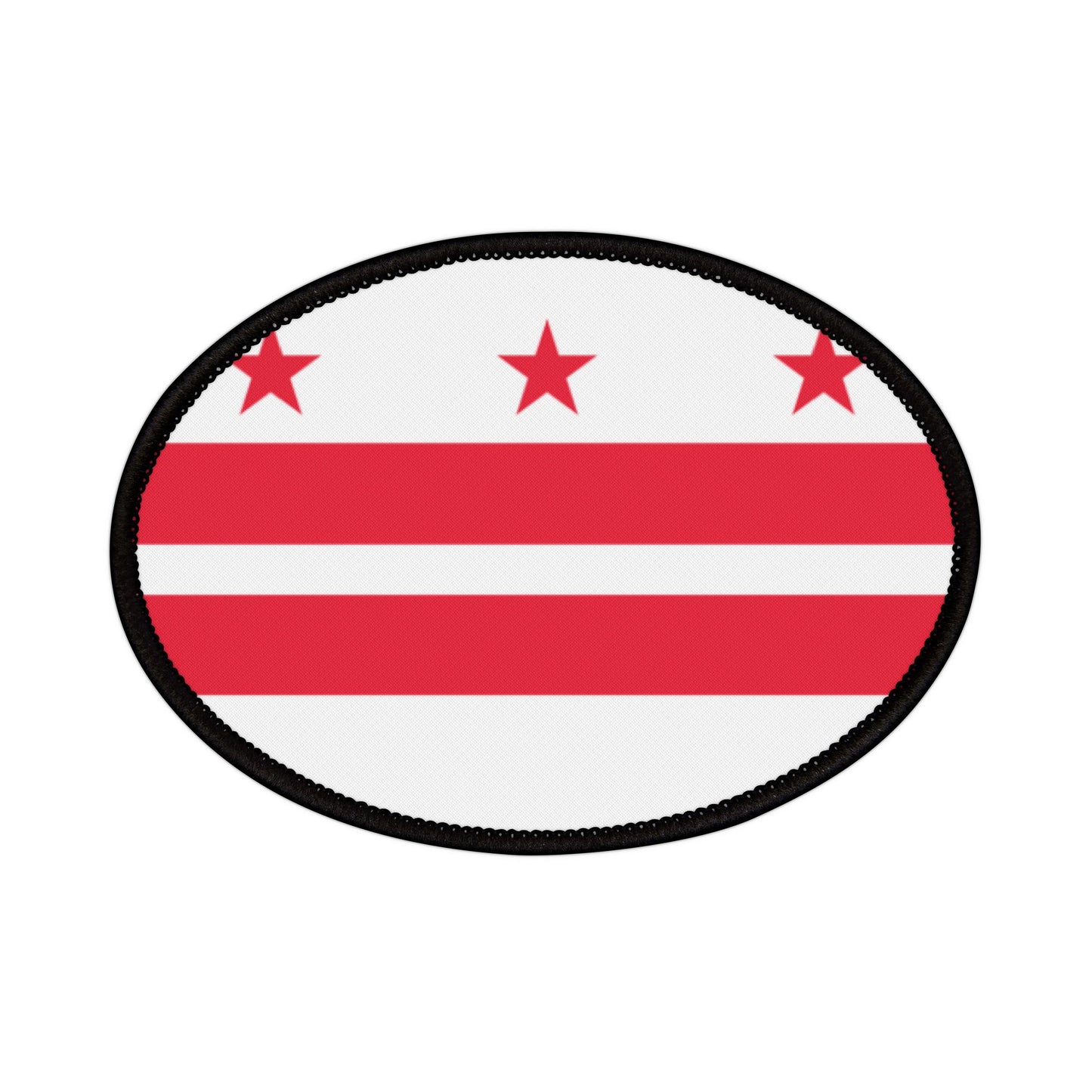 Flag Village District of Columbia State Flag Embroidery Iron-On Patches
