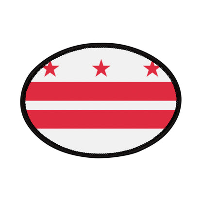 Flag Village District of Columbia State Flag Embroidery Iron-On Patches