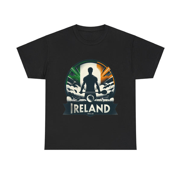 Flag Village Ireland Sporting Flag T-SHIRT Heavy Cotton Tee IRL0005