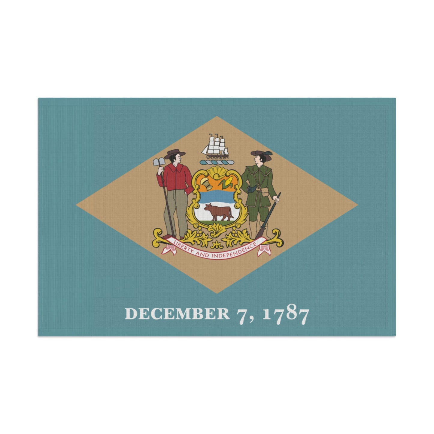 Flag Village USA Delaware State Flag 18" x 12" / 36" x 24" / 60" x 36"