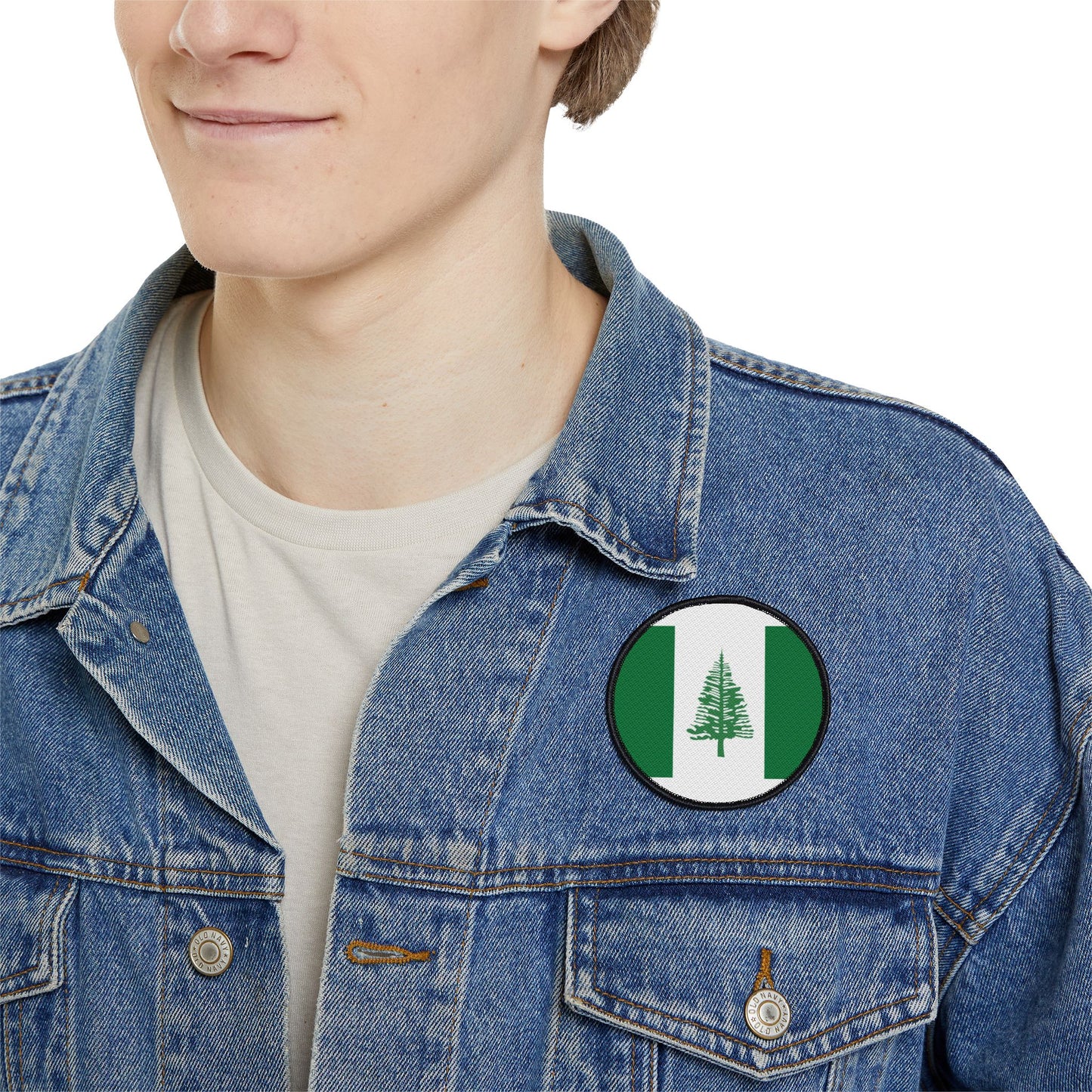 Flag Village Norfolk Island Flag Embroidery Iron-On Patches