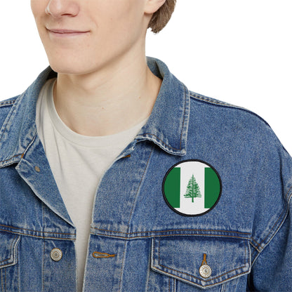 Flag Village Norfolk Island Flag Embroidery Iron-On Patches