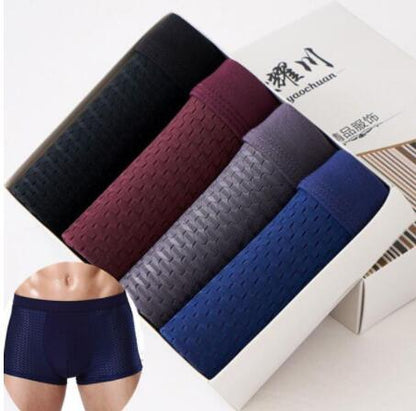 Flag Village Men print gift box shorts
