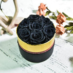 Flag Village Preserved Flower Rose Hug Bucket Christmas Gift Box