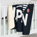 Flag Village Japan Sporting Flag Sherpa Fleece Blanket JPN0009