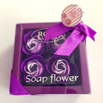 Flag Village 4 Rose Soap Flowers Gift Box For Valentine's Day