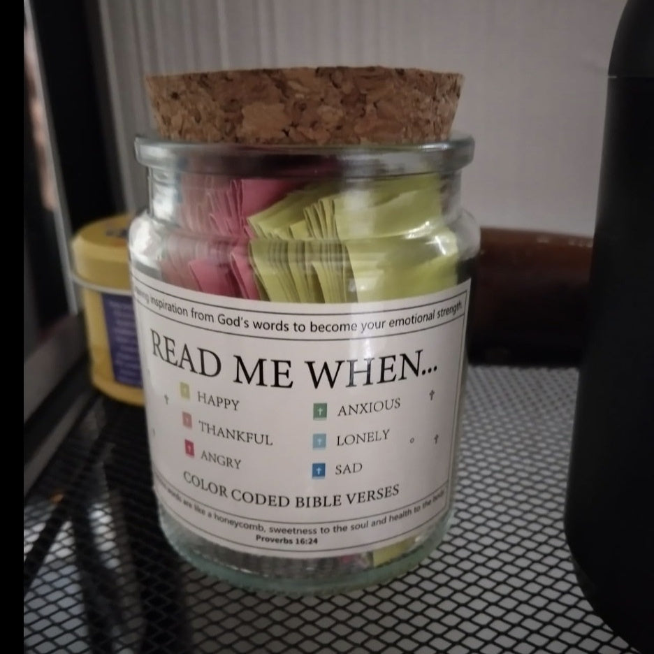 Flag Village Bible Verses In A Jar Christian Gifts