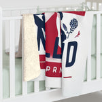 Flag Village ENGLAND Sporting Flag Sherpa Fleece Blanket GBR0009