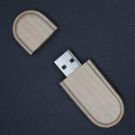 Flag Village Manufacturers of customized business advertising gifts U disk can be printed logo wooden lettering business anniversary gift