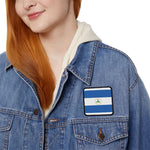 Flag Village Nicaragua Flag Embroidery Iron-On Patches