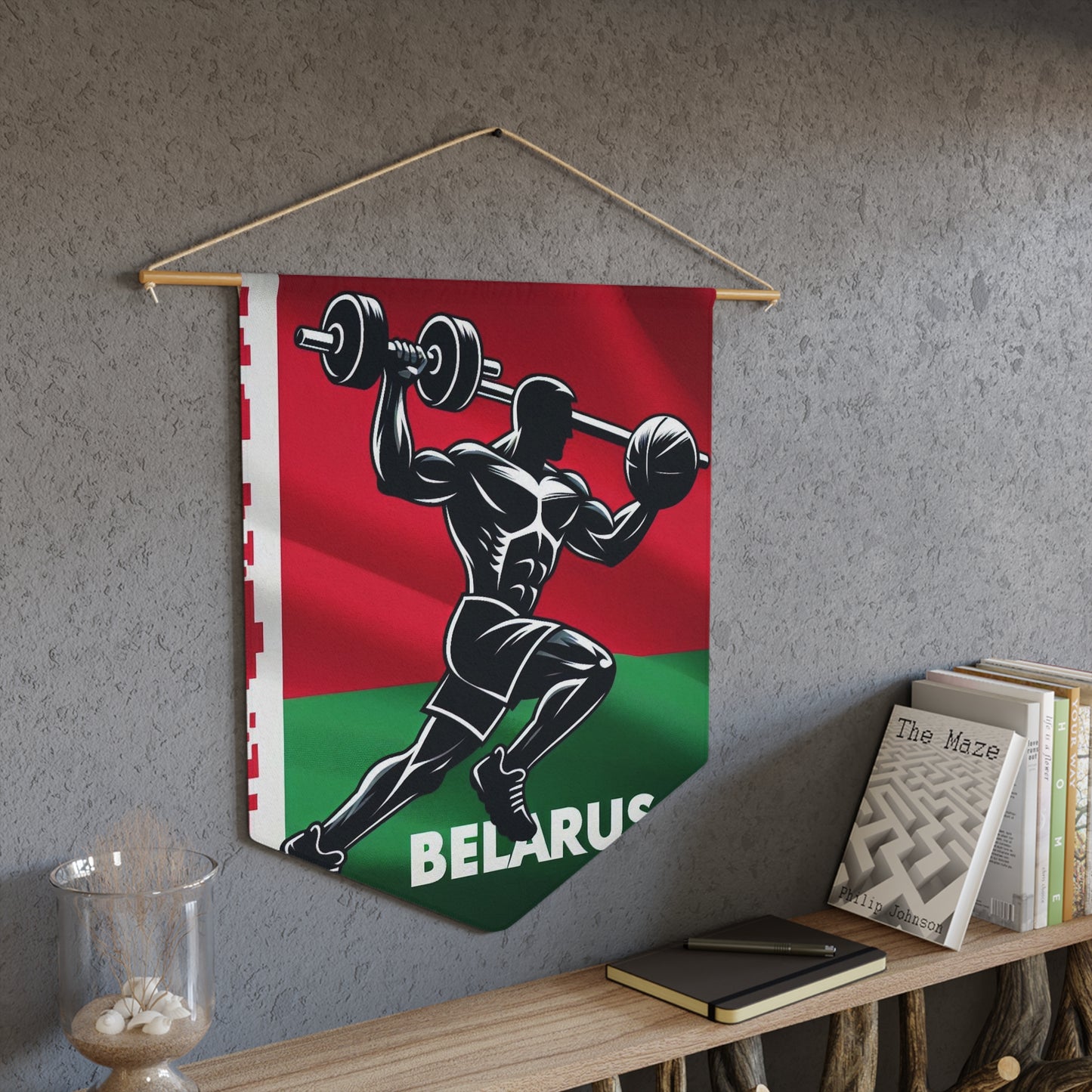 Flag Village Belarus Flag Pennant Sporting Home Wall decoration BLR0002