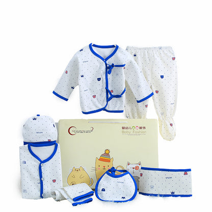 Flag Village Infant Gift Box Set Warm Seven Piece Set