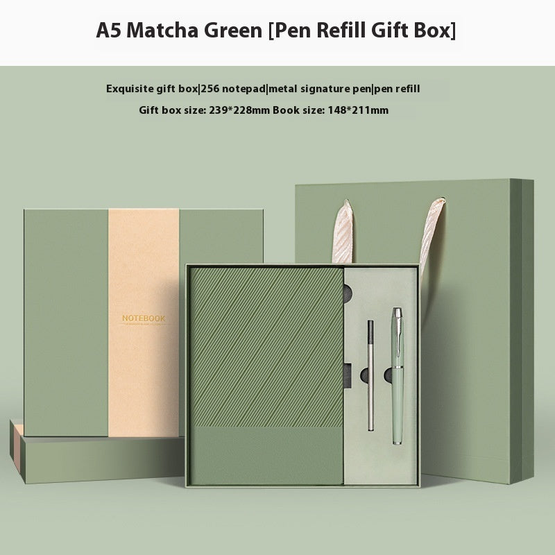Flag Village Notebook Gift Box Vacuum Cup Set Business Gift Company Activity High-end Practical Gift