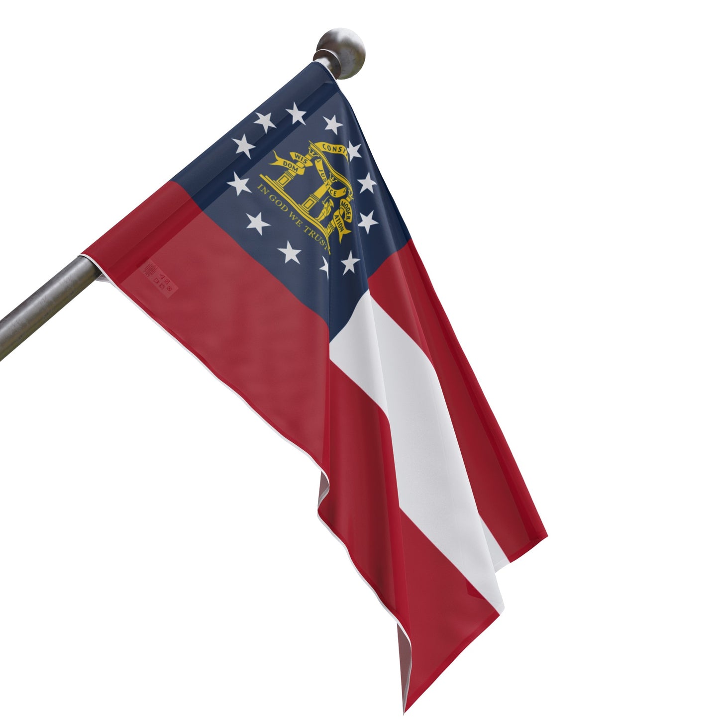 Flag Village USA Georgia State Flag 18" x 12" / 36" x 24" / 60" x 36"