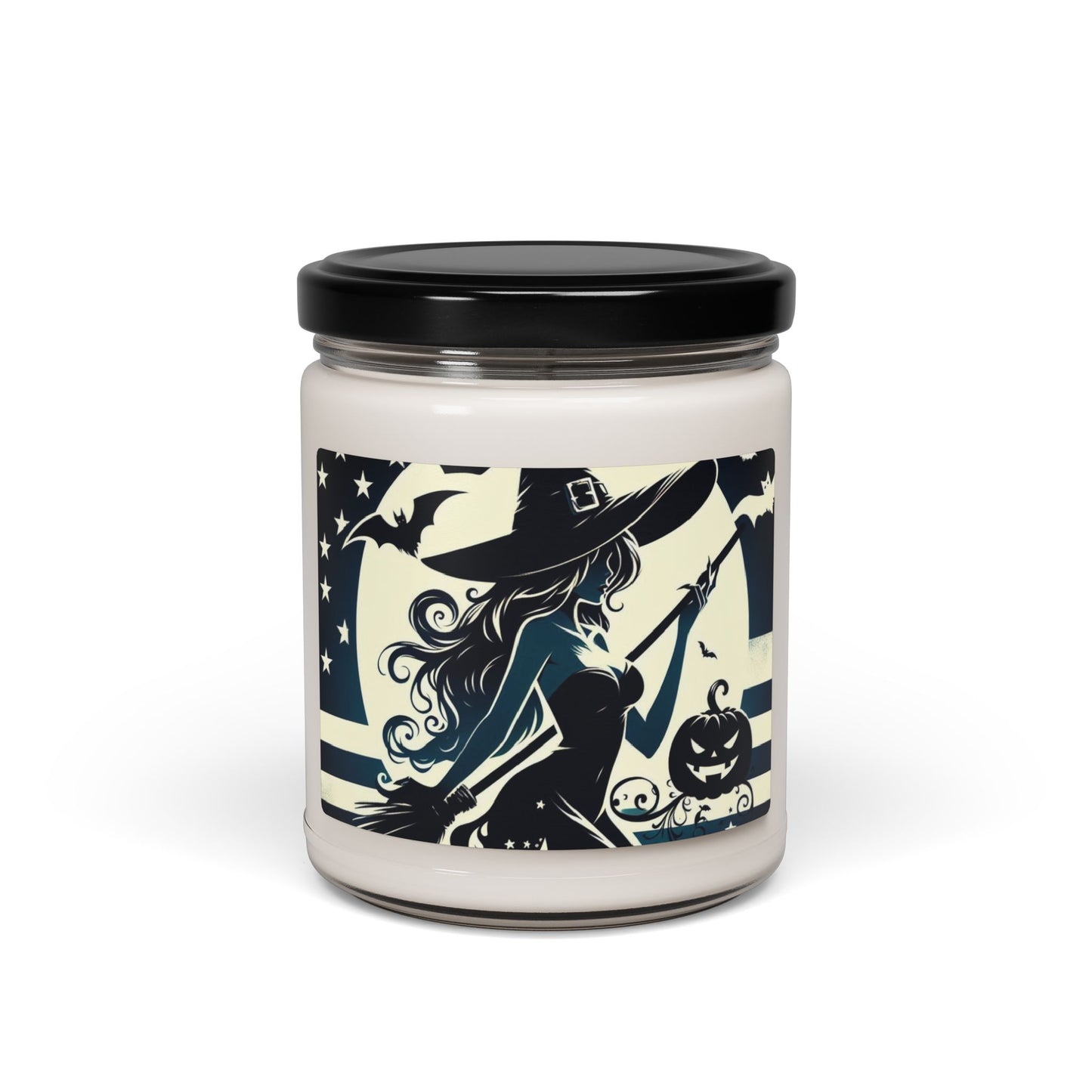 Flag Village Halloween Pretty Witch Scented Soy Candle, 9oz HW0023