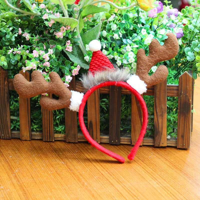 Flag Village Christmas Head Buckle Christmas Party Supplies Christmas Headband Gifts Christmas Headband Christmas Hat Head Buckle