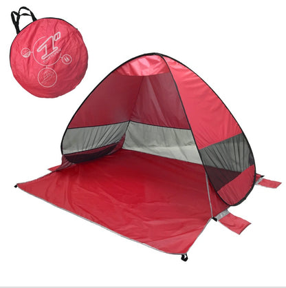Flag Village Automatic Beach Tent