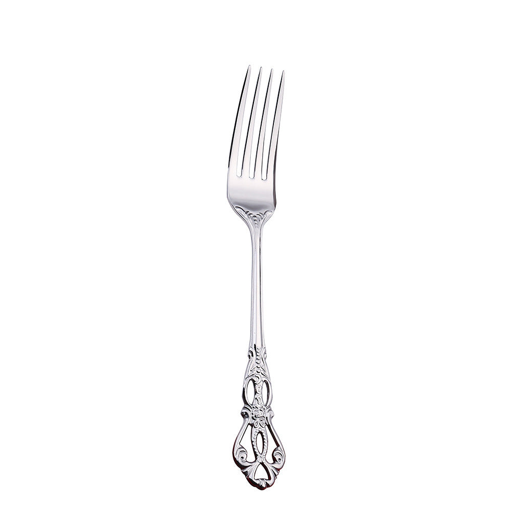 Flag Village Stainless Steel Western Food Tableware Set Steak Knife And Fork Gift Box Steak Knife, Fork And Spoon