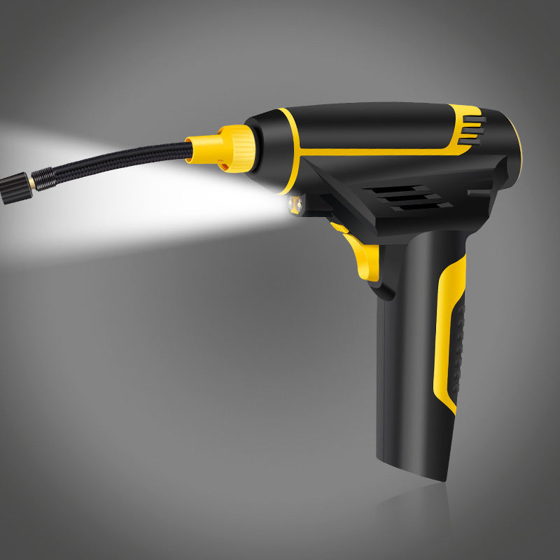 Flag Village Auto Tools Automatic Portable Handheld Digital LED Smart Car Air Compressor Pump