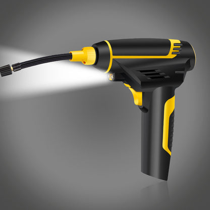 Flag Village Auto Tools Automatic Portable Handheld Digital LED Smart Car Air Compressor Pump
