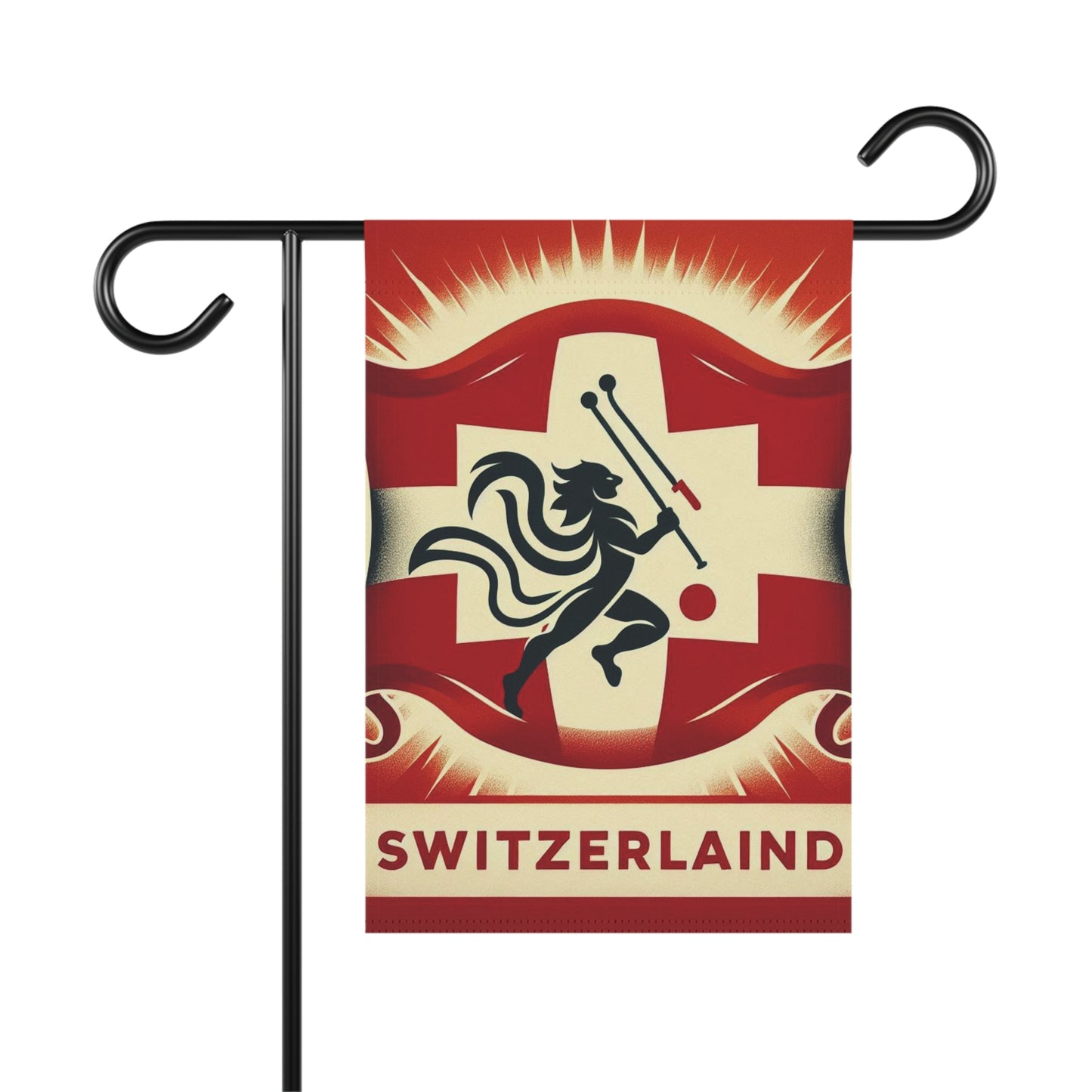 Flag Village Switzerland Flag Sporting Garden & House Banner CHE0003