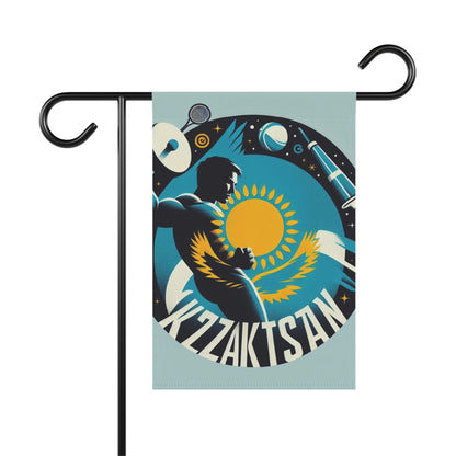 Flag Village Kazakhstan Flag Sporting Garden & House Banner KAZ0003