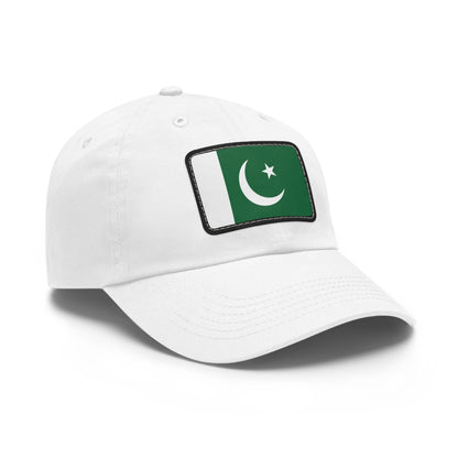 Flag Village Pakistan Flag Hat Cap with Leather Patch