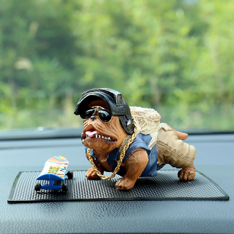 Flag Village Auto Tools Bully Dog Car Decoration