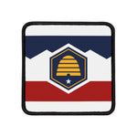 Flag Village Utah State Flag Embroidered Iron-On Patch