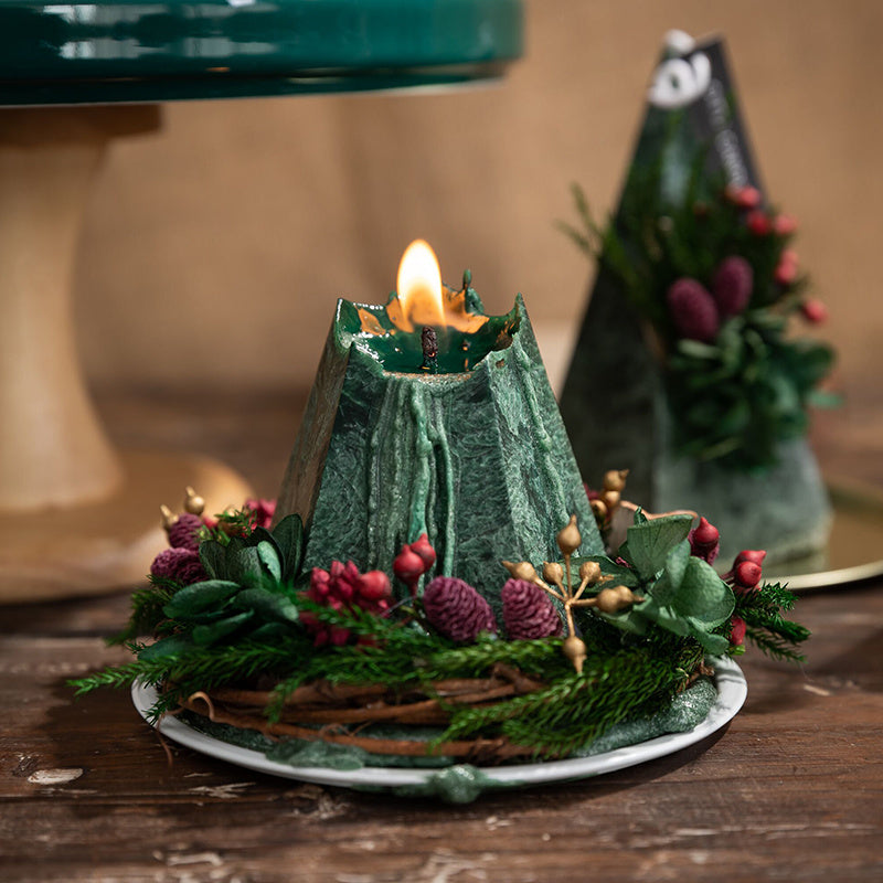 Flag Village Christmas Tree Aromatherapy Candle Gift Box Set