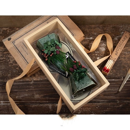Flag Village Christmas Tree Aromatherapy Candle Gift Box Set