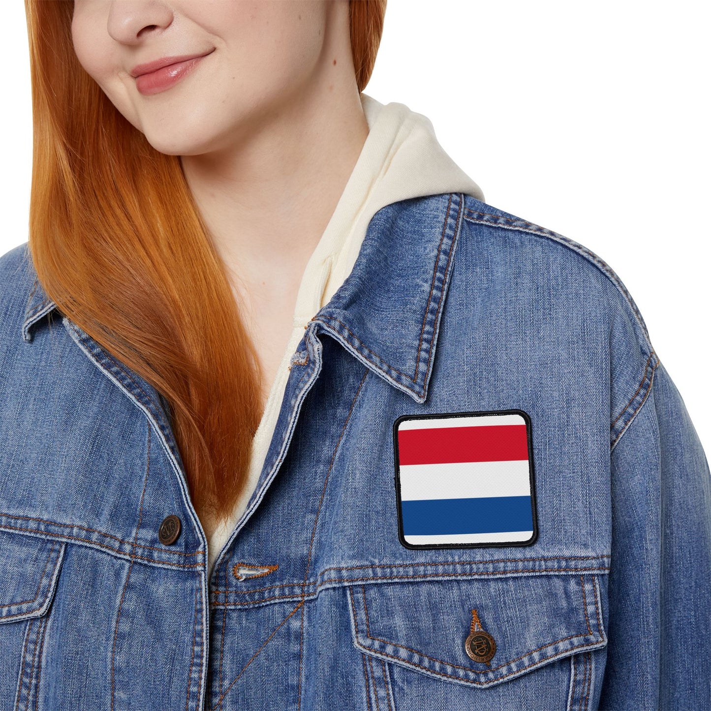 Flag Village Netherlands Flag Embroidery Iron-On Patches