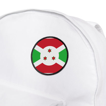 Flag Village Burundi Flag Embroidery Iron-On Patches