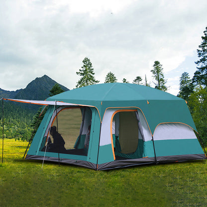 Flag Village Multi-person Thickening Rain-proof Camping Portable Luxury Villa