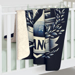 Flag Village France Sporting Flag Sherpa Fleece Blanket FRA0001