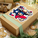 Flag Village USA TEXAS State Flag Sticker 2", 3", 4", 6" TX03