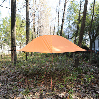 Flag Village Self-Driving Tour Camping Hammock Mosquito Net Suspended Tent Aluminum Pole Waterproof Ultralight Hanging Tree Tent