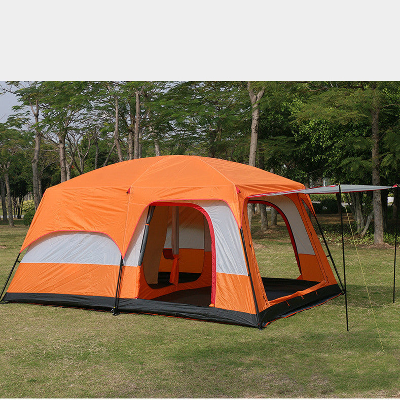 Flag Village Multi-person Thickening Rain-proof Camping Portable Luxury Villa