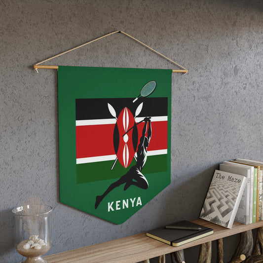 Flag Village KENYA Flag Pennant Sporting Home Wall decoration KEN0001