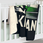 Flag Village Tajikistan Sporting Flag Sherpa Fleece Blanket TJK0002
