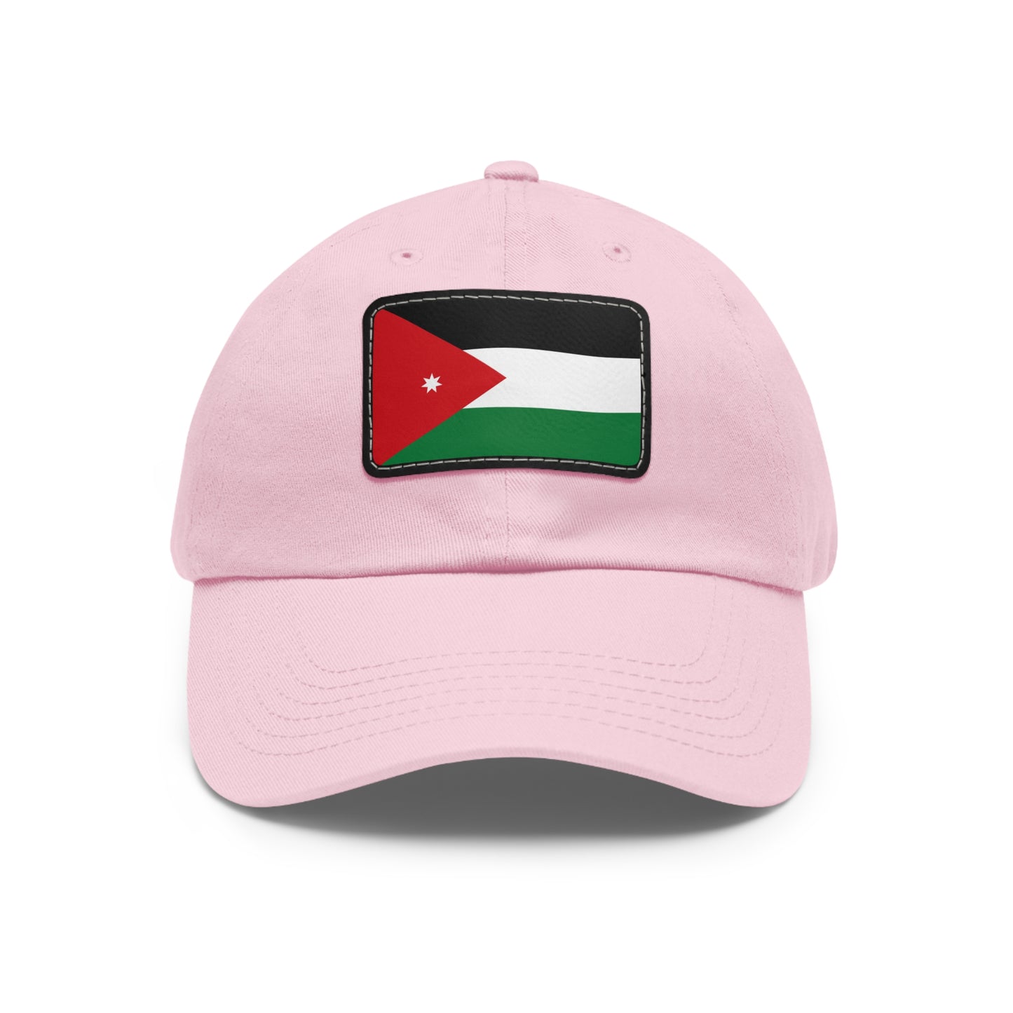 Flag Village Jordan Flag Hat Cap with Leather Patch