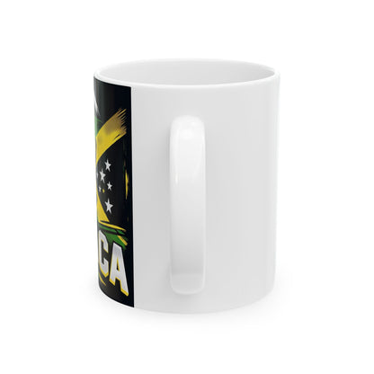 Flag Village JAMAICA Sporting Flag Ceramic Coffee Mug 11oz JAM0006