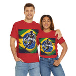 Flag Village Brazil Sporting Flag T-SHIRT Heavy Cotton Tee BRA0014