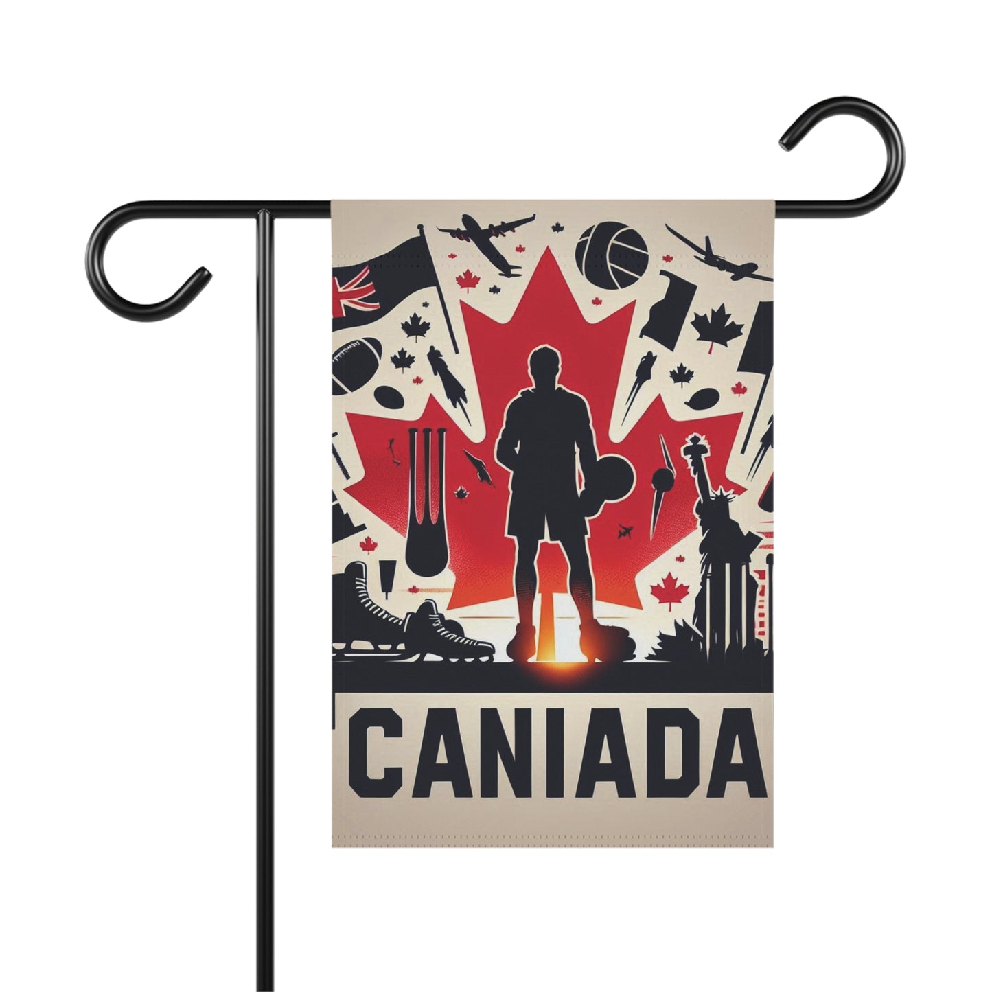 Flag Village CANADA Flag Sporting Garden & House Banner CAN0004