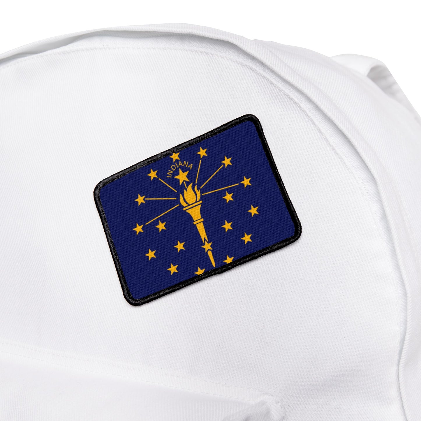 Flag Village Indiana State Flag Embroidery Iron-On Patches