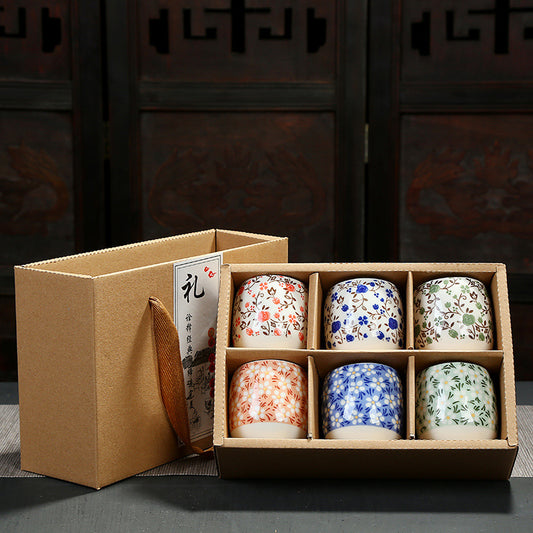 Flag Village Japanese cup gift box set of cups