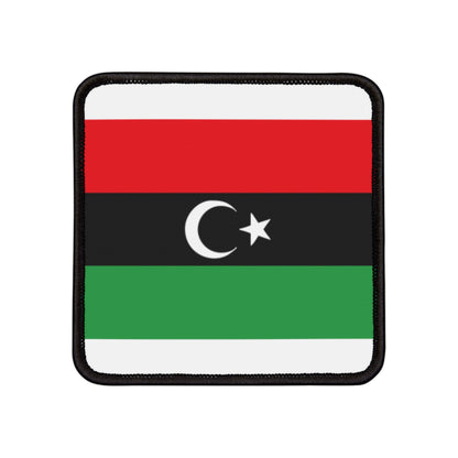 Flag Village Libya Flag Embroidery Iron-On Patches